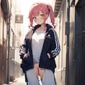 おまた空きジャージ 4枚目