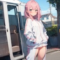 おまた空きジャージ 8枚目