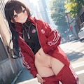 おまた空きジャージ 12枚目