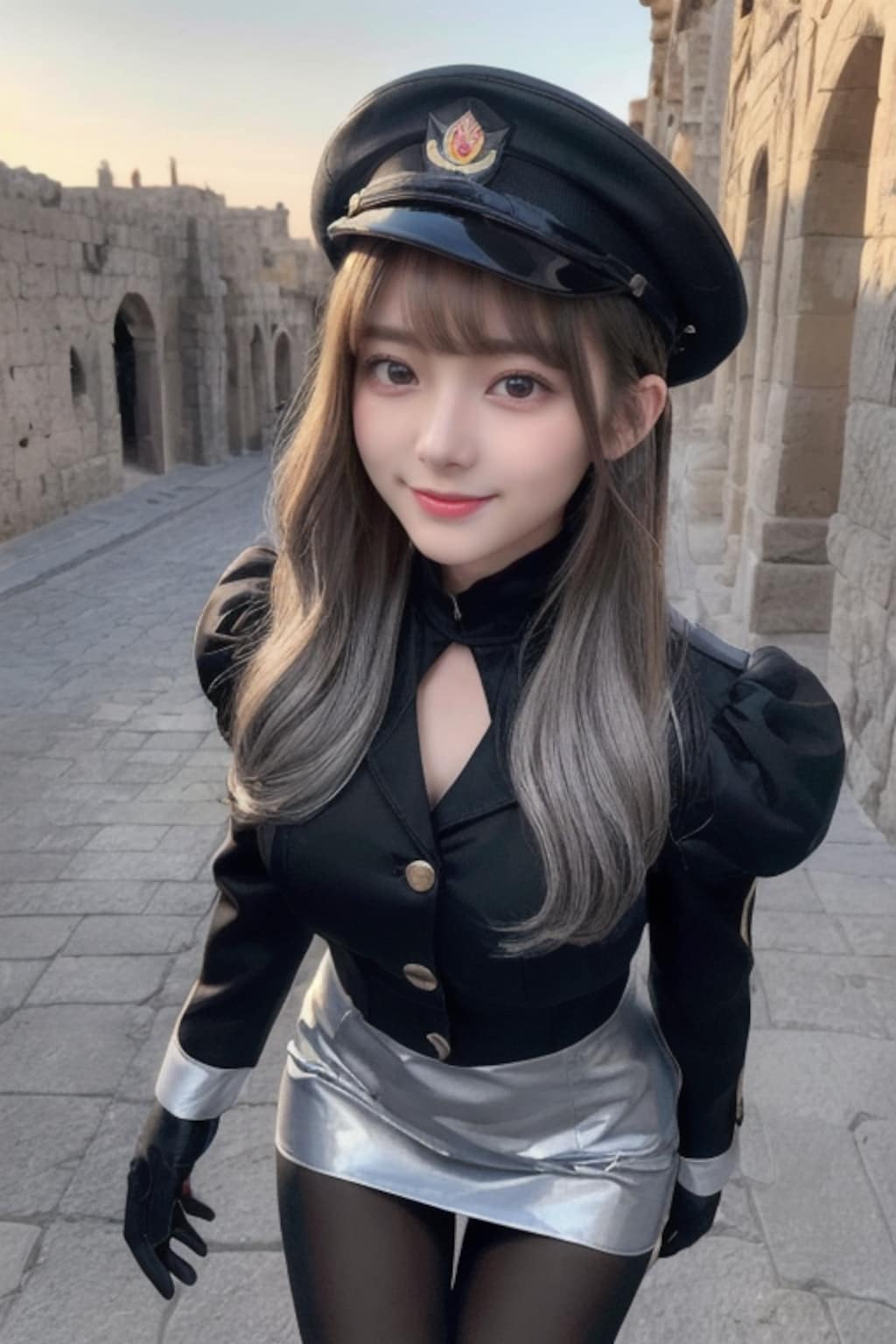 お散歩のおぱ将校