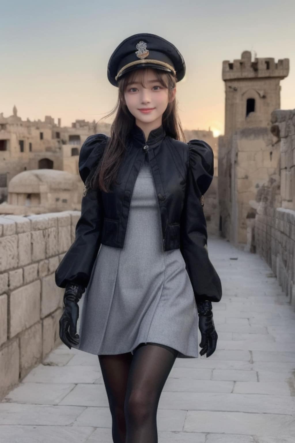 お散歩のおぱ将校