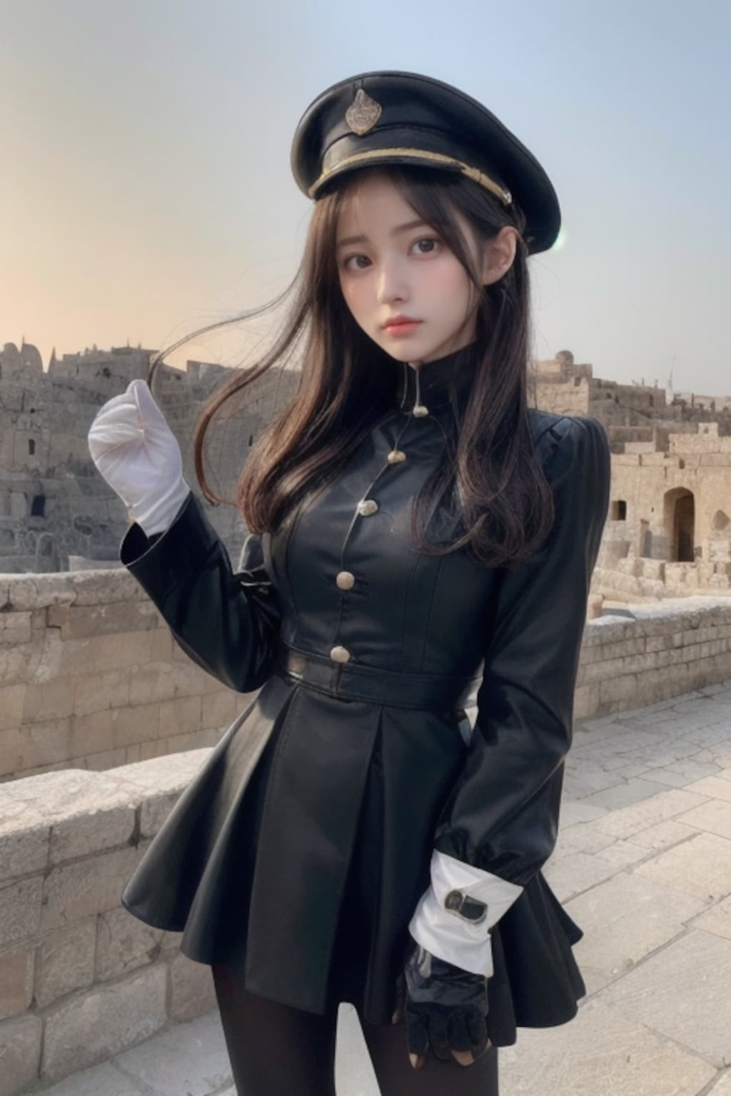 お散歩のおぱ将校