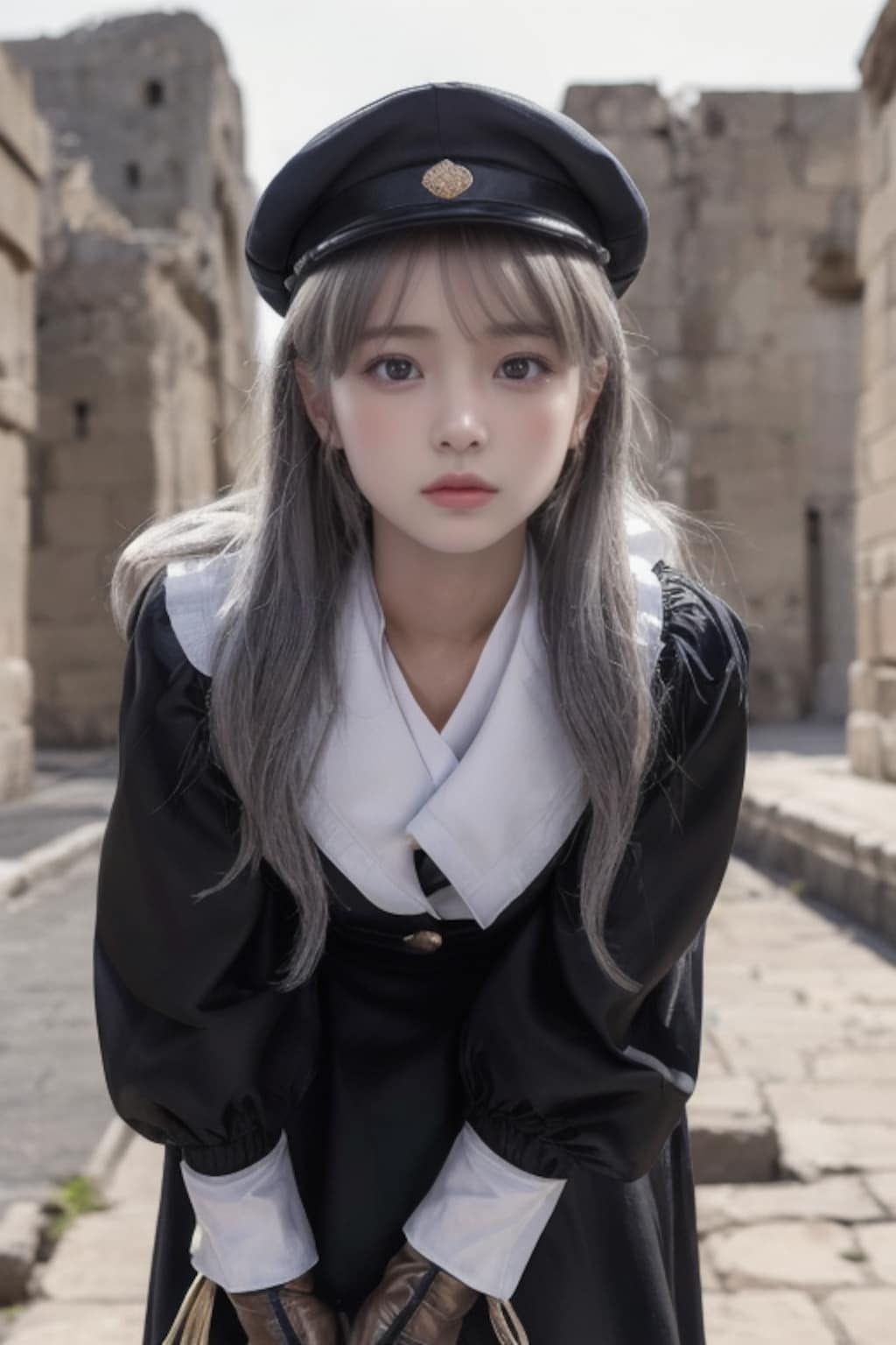 お散歩のおぱ将校