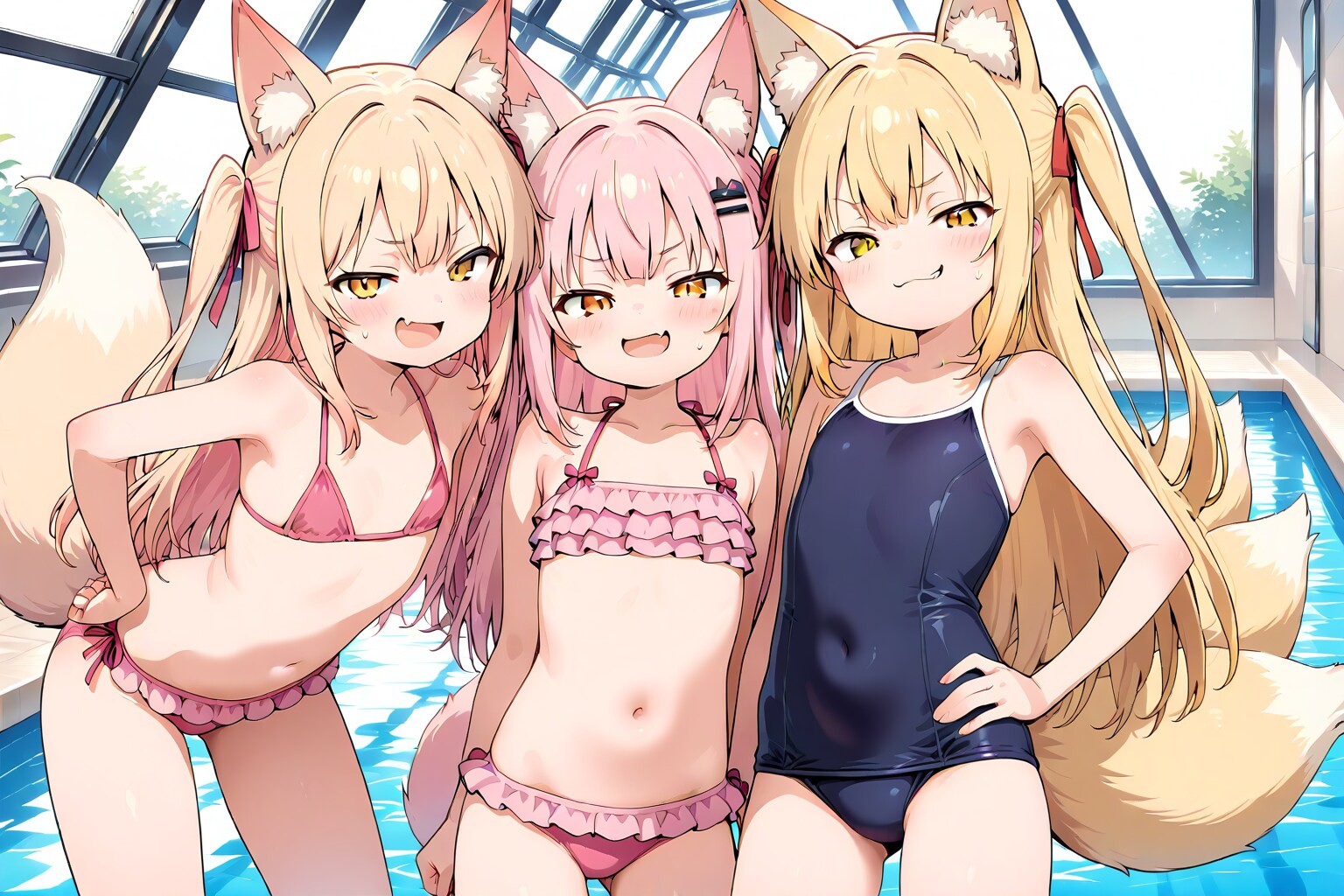 水着メスガキ