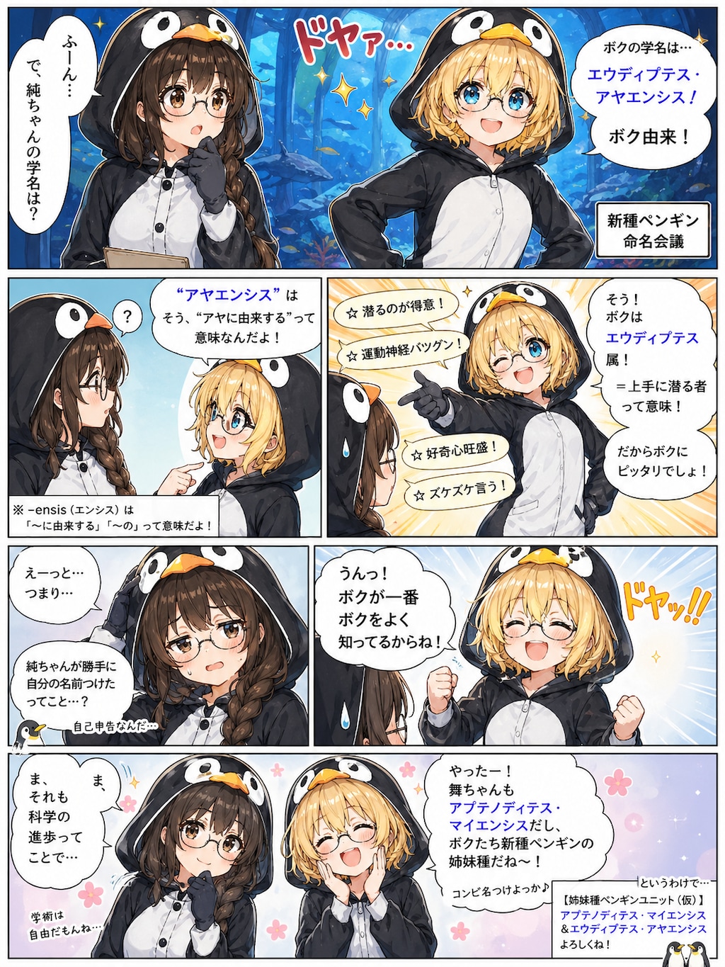 新種命名！エウディプテス・アヤエンシス！