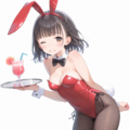 璃乃ちゃんでバニーガール 3枚目