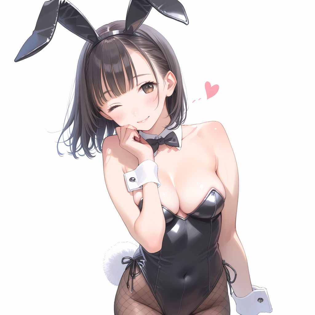 璃乃ちゃんでバニーガール