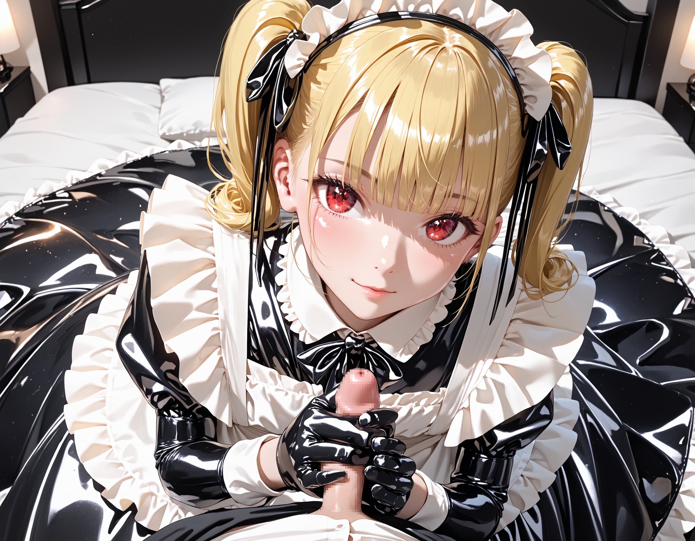 ラバーメイドにヌキヌキしてもらう