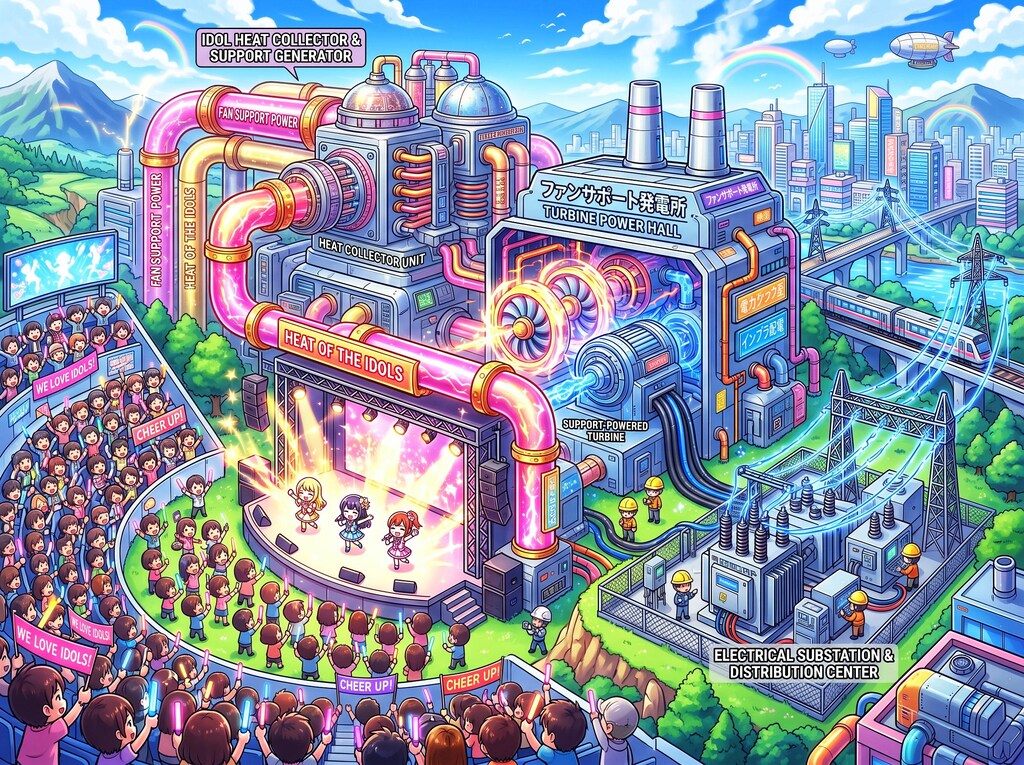 推力発電所