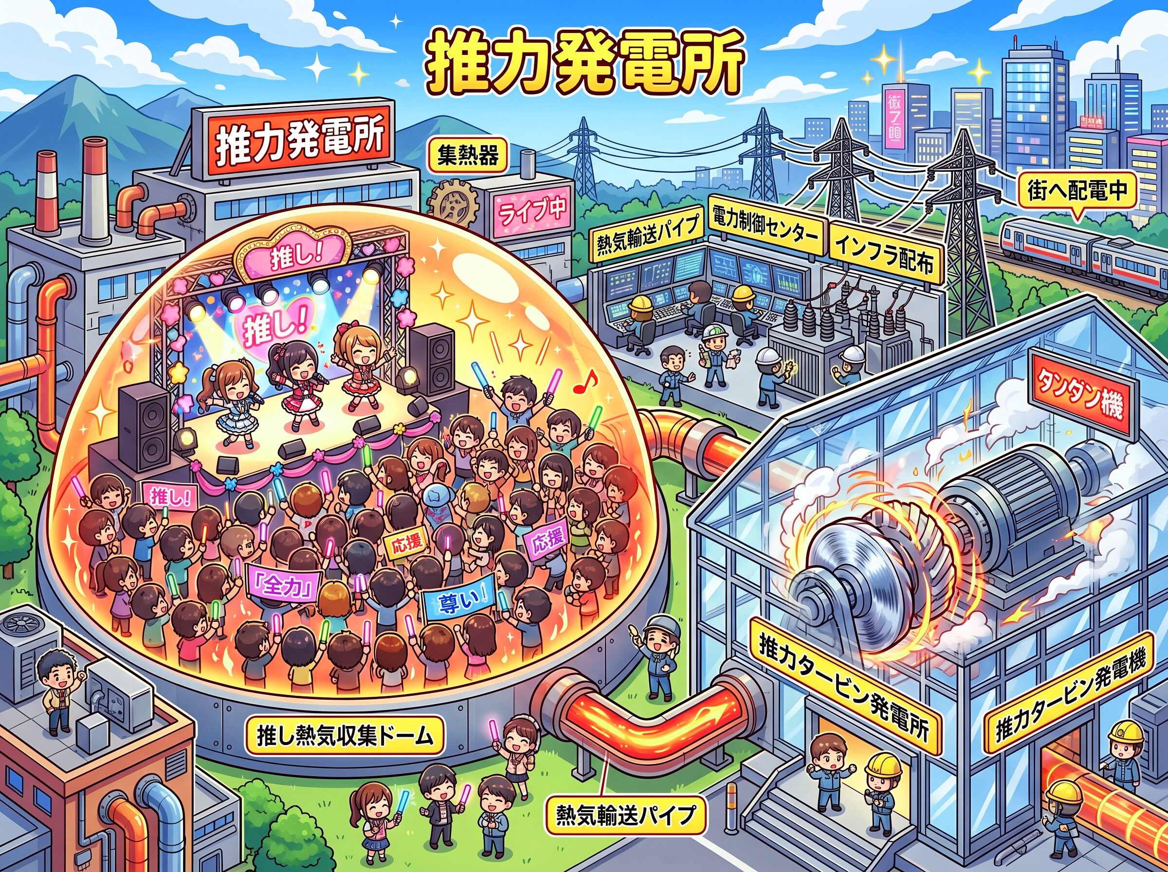 推力発電所