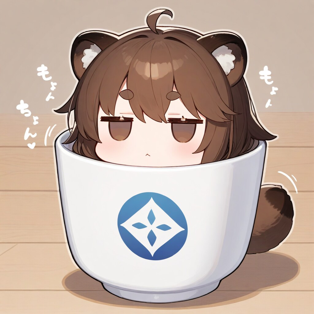 カップにはまる