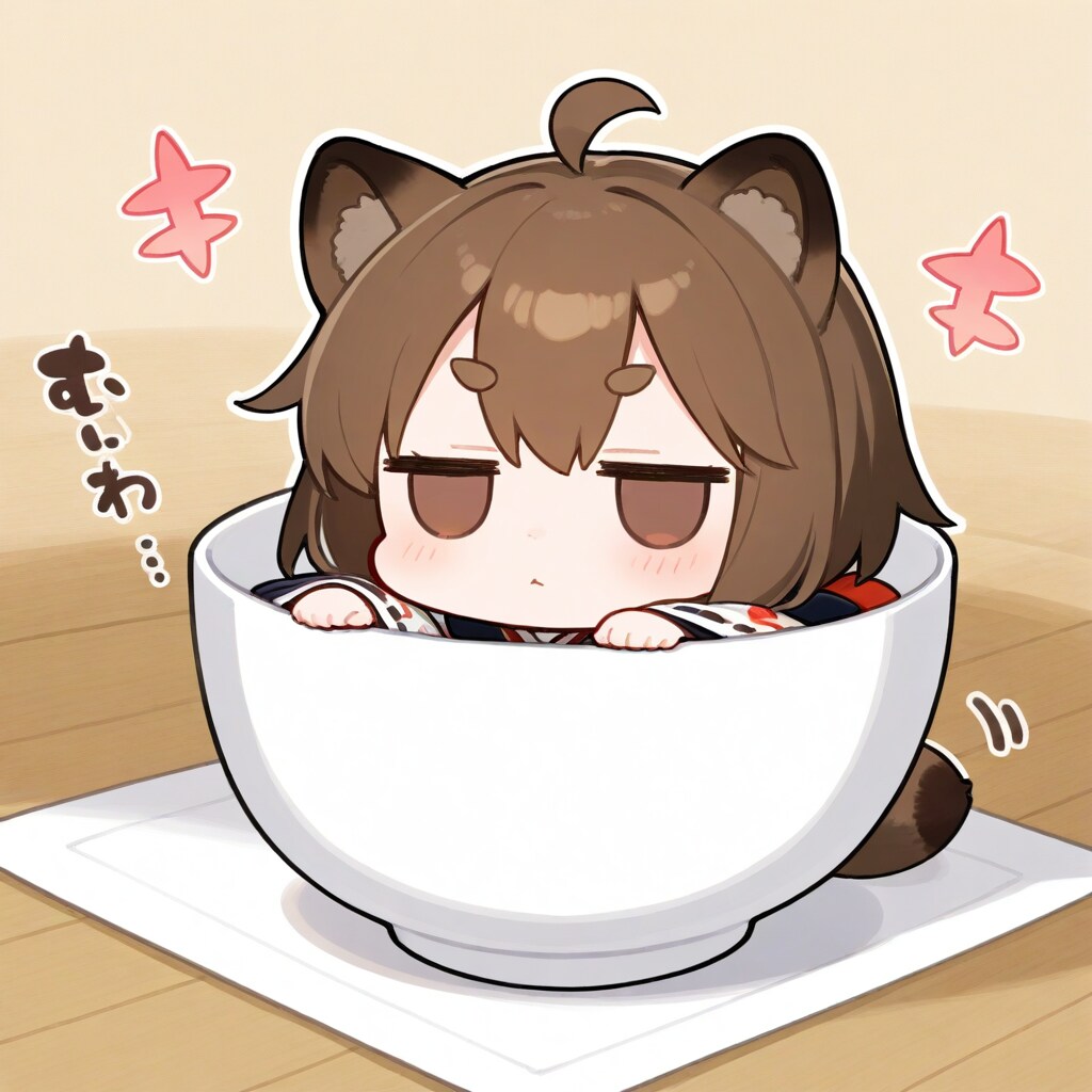 カップにはまる