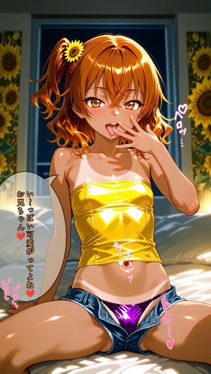 ＮＴＲ報告後のご褒美エッチ　の挿絵