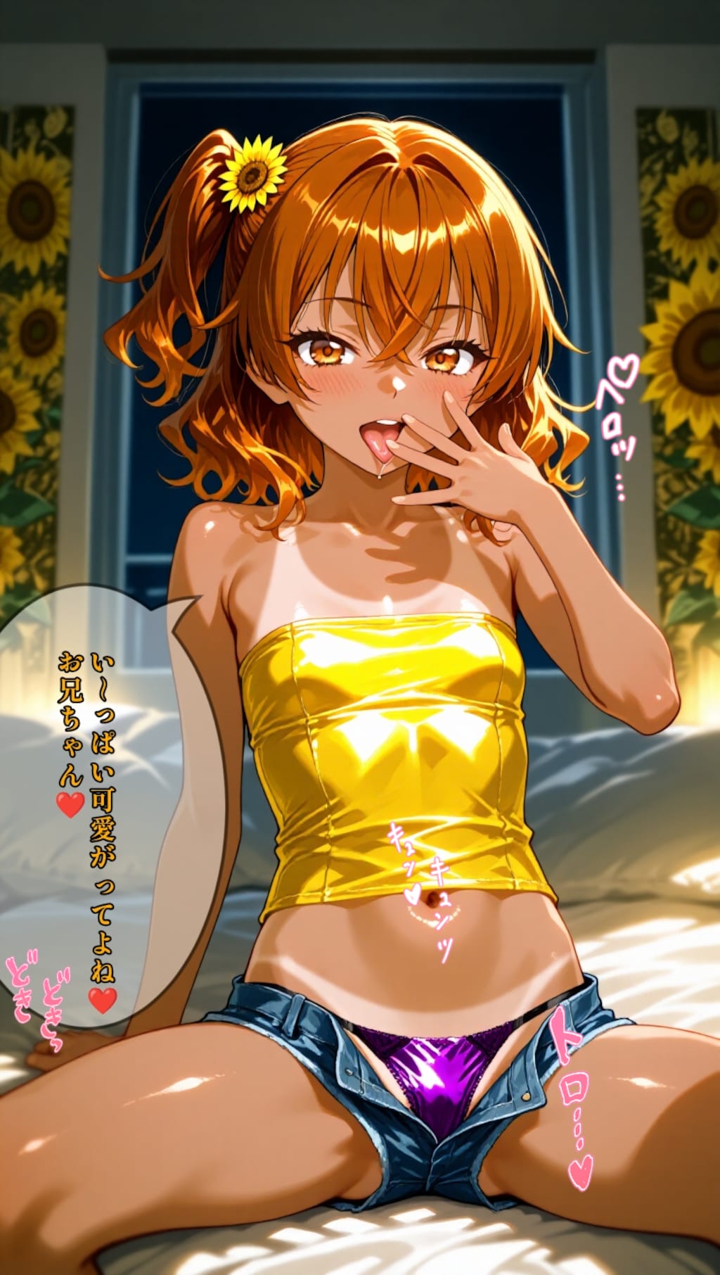 ＮＴＲ報告後のご褒美エッチ　の挿絵