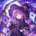死神少女のハロウィン 3枚目