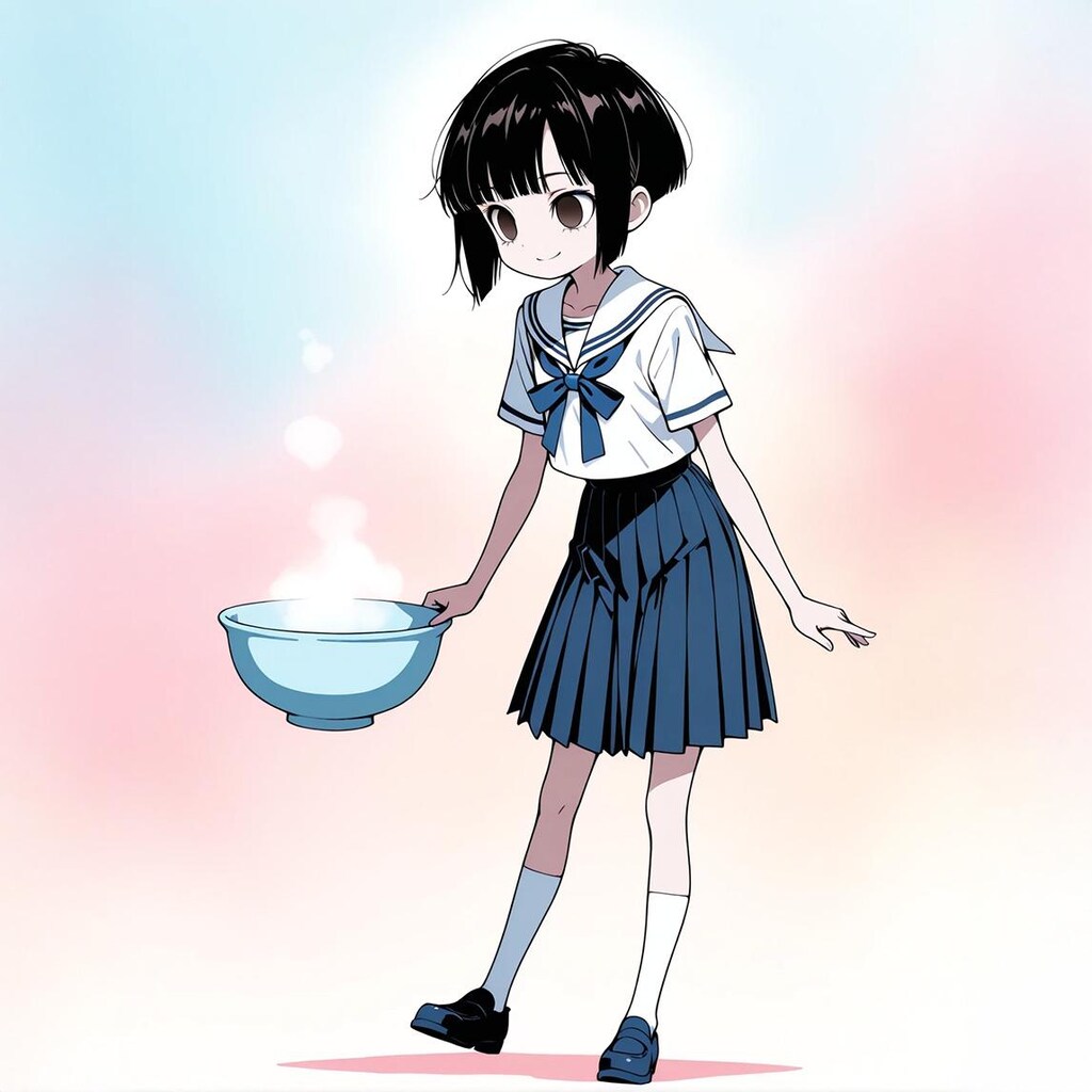 オイ！ボウル持ったカットかよ💢