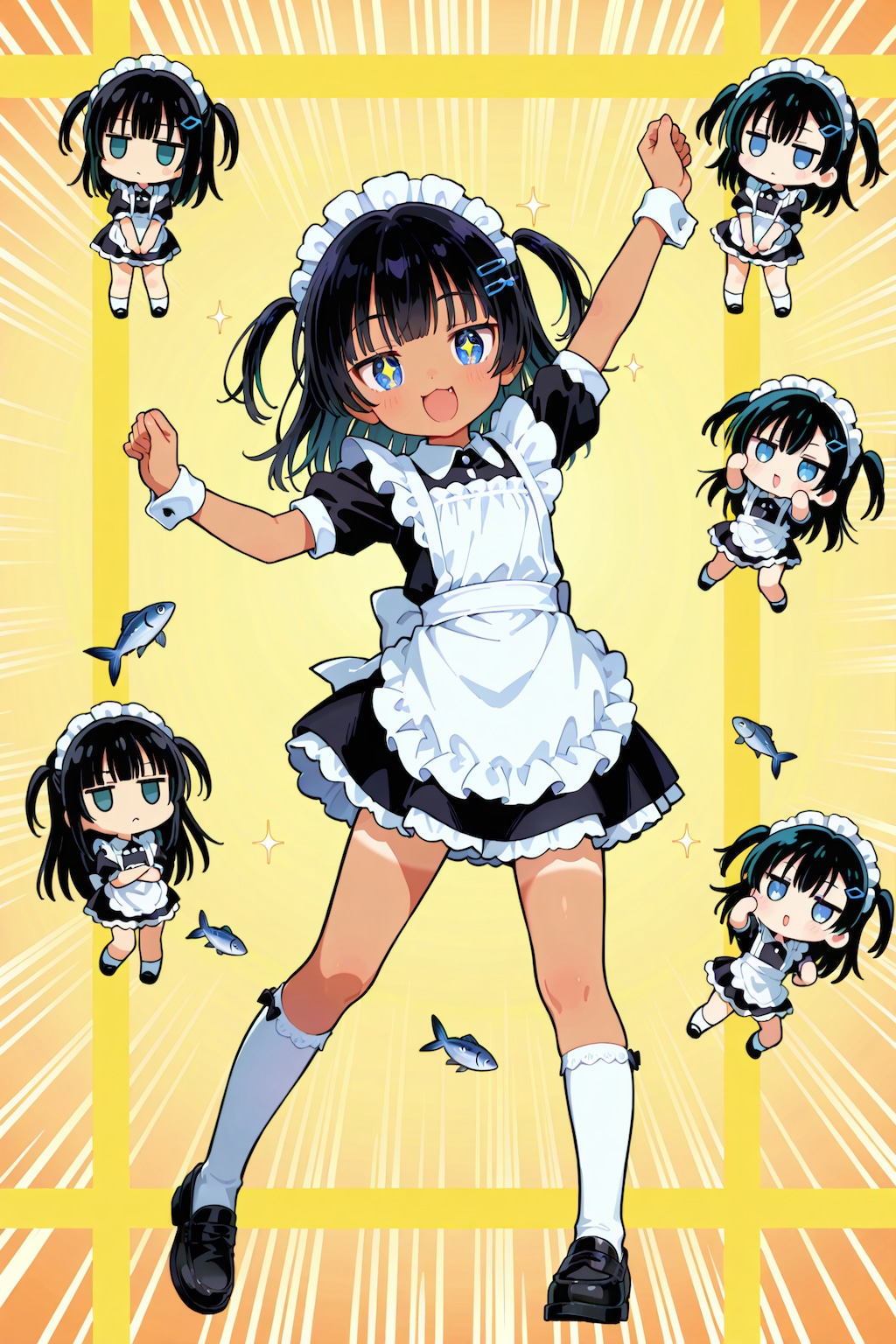 メイドこなつちゃんとちびキャラ～ズ Z518