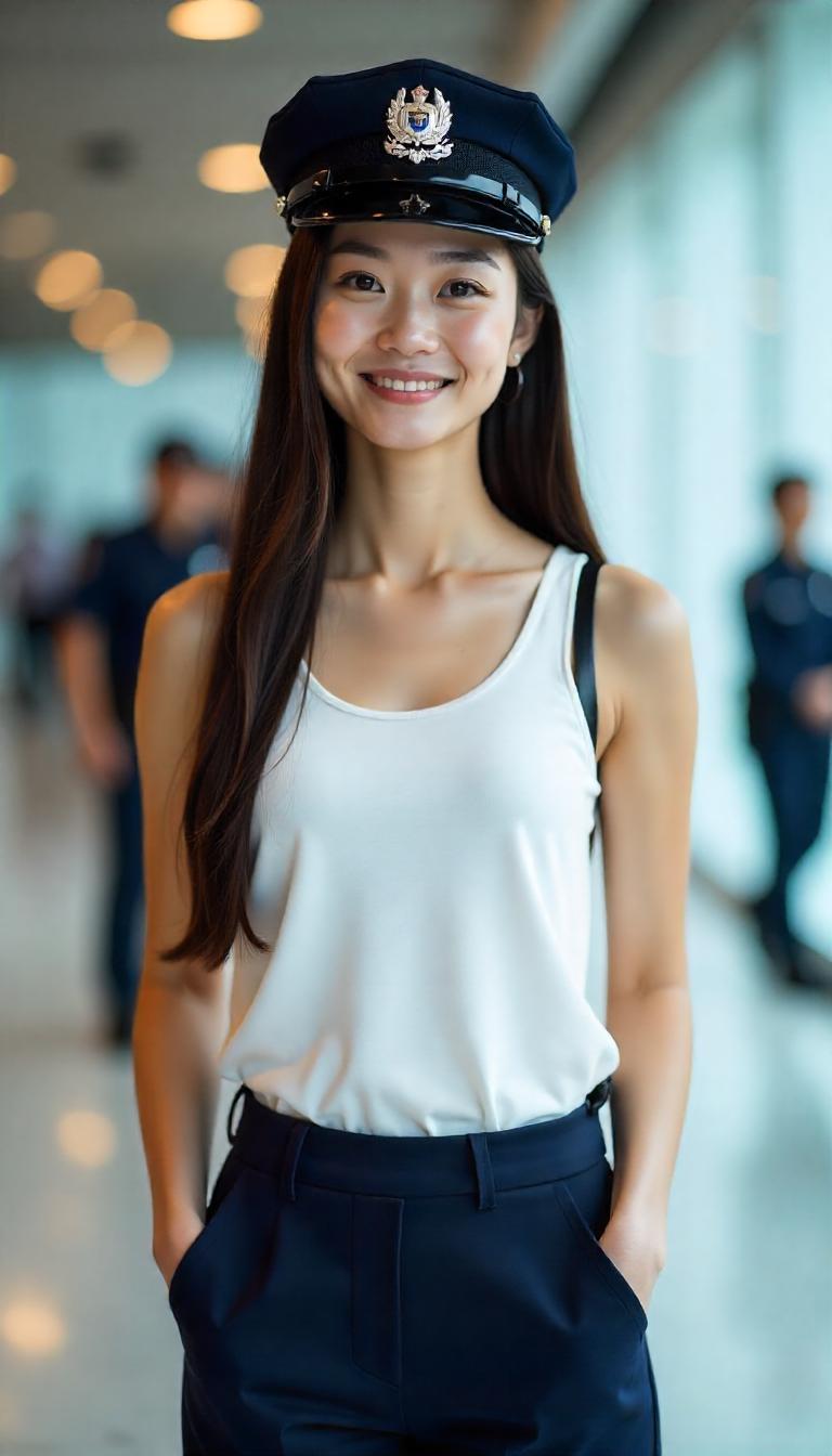 リアルかっこかわいい婦警