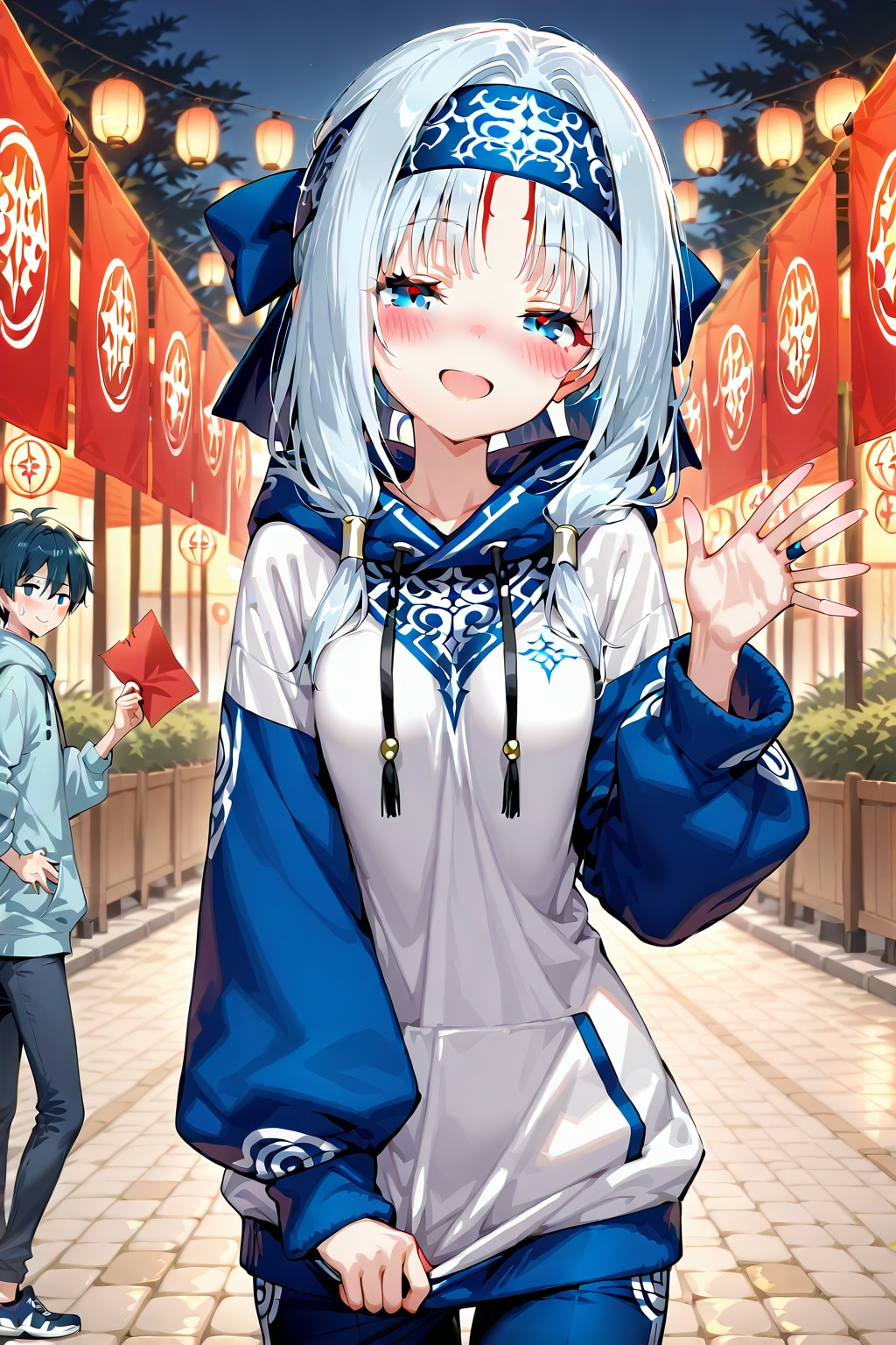 小織くんは萌え袖に便乗する