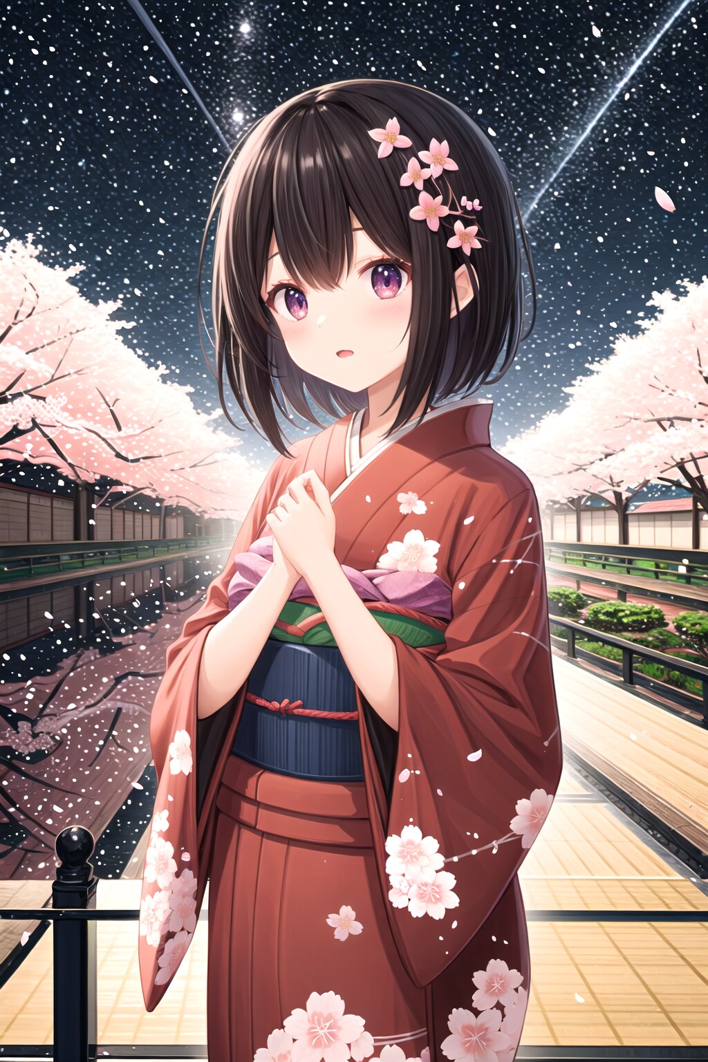 着物女性 27歳 | の人気AIイラスト・グラビア