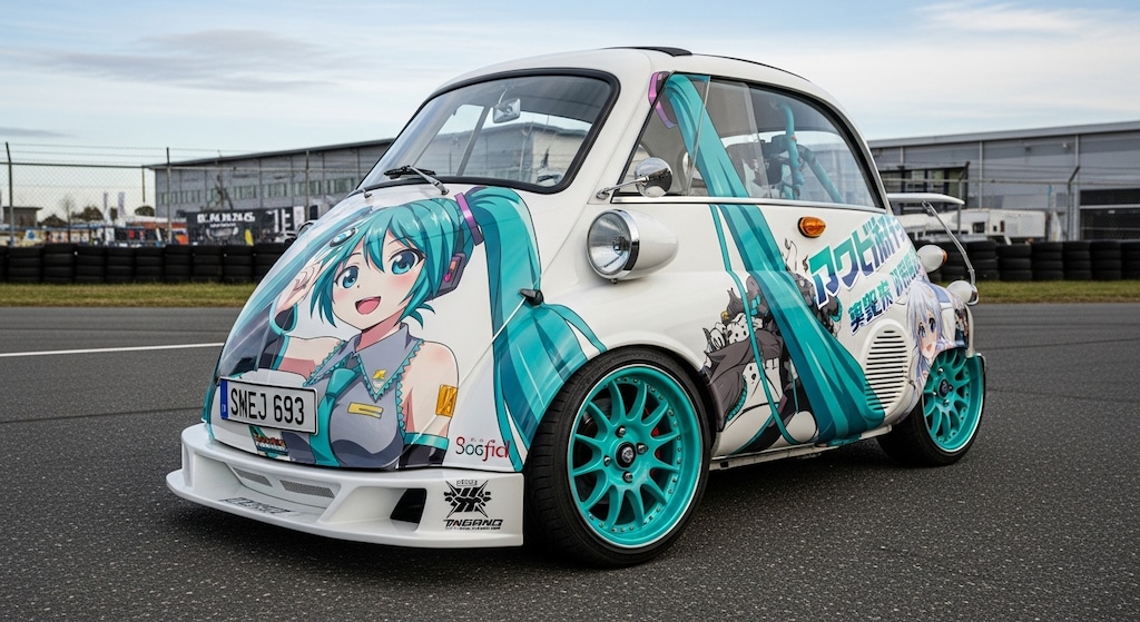 イセッタ初音ミク痛車