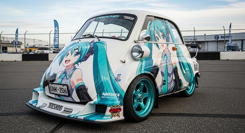 イセッタ初音ミク痛車