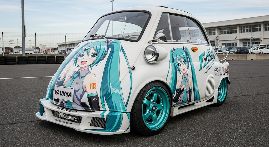 イセッタ初音ミク痛車