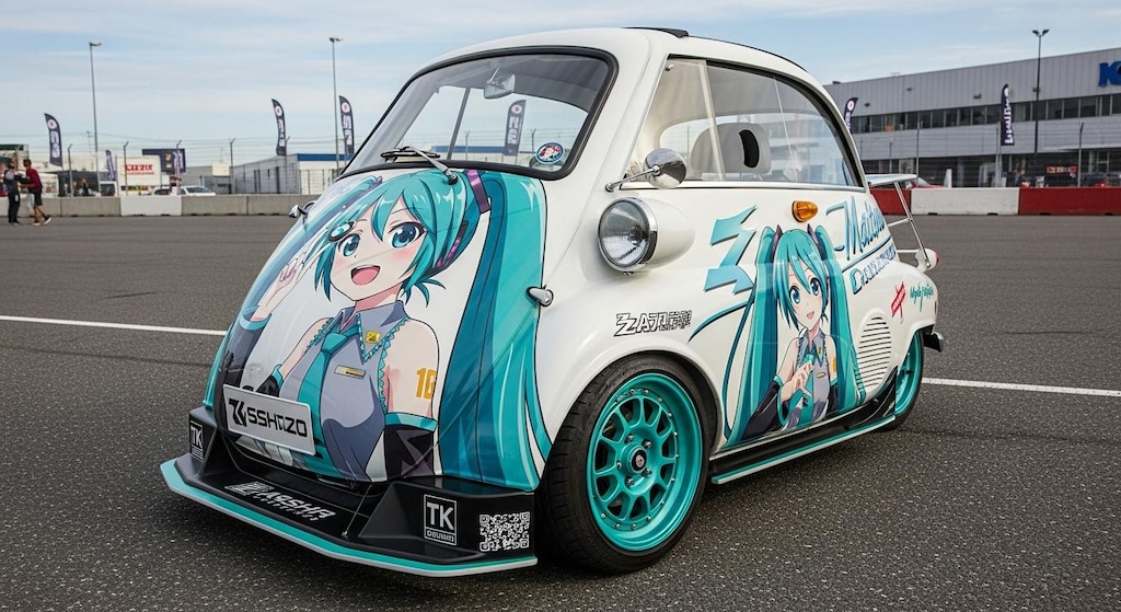 イセッタ初音ミク痛車