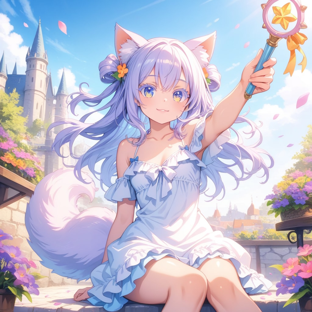 オッドアイ猫耳さん３
