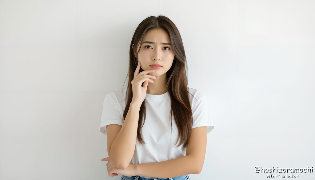 迷いも、日常の一部。 - Being confused is a part of everyday life.