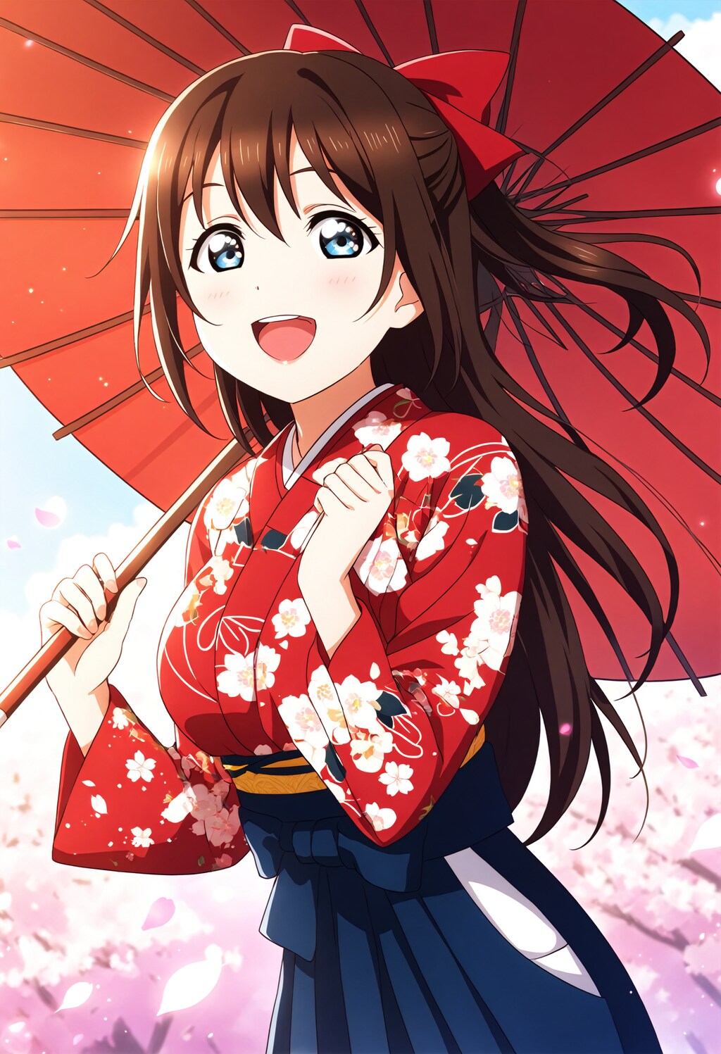 袴と桜坂さん