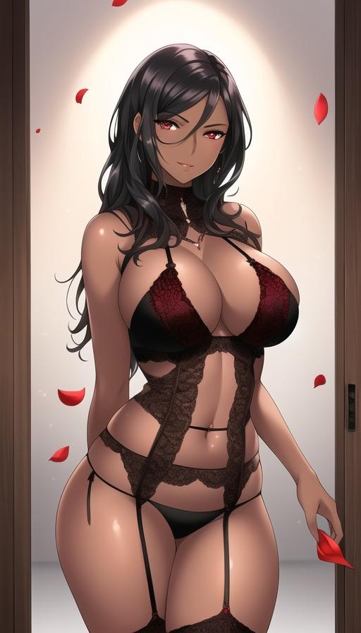 下着美女