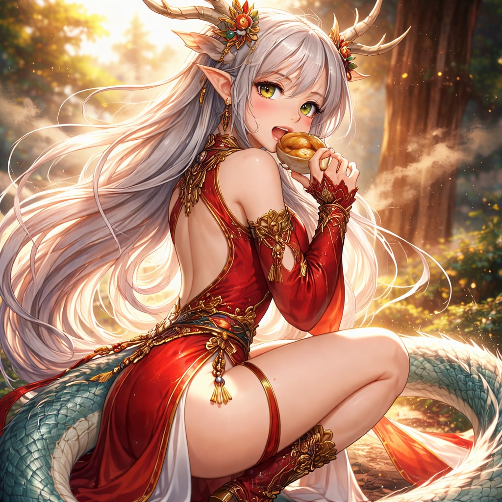 グルメな天龍姫 | の人気AIイラスト・グラビア