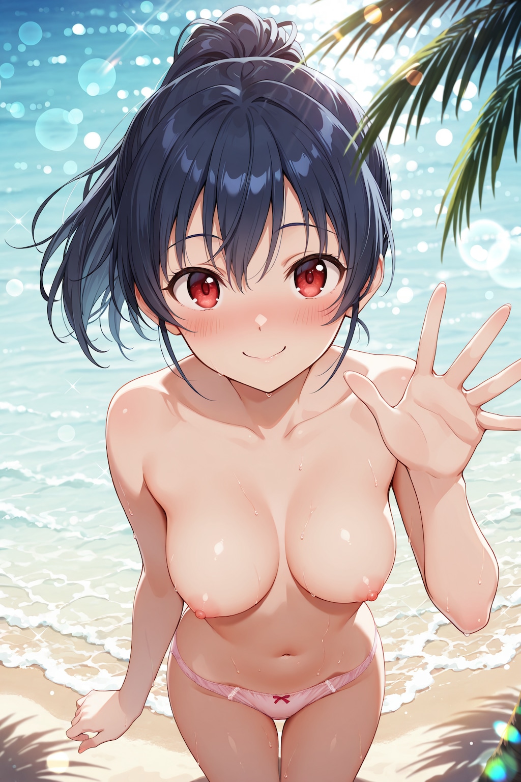 【撮影会】衣装は、お気に入りの一枚だけ（ビーチ） Z427