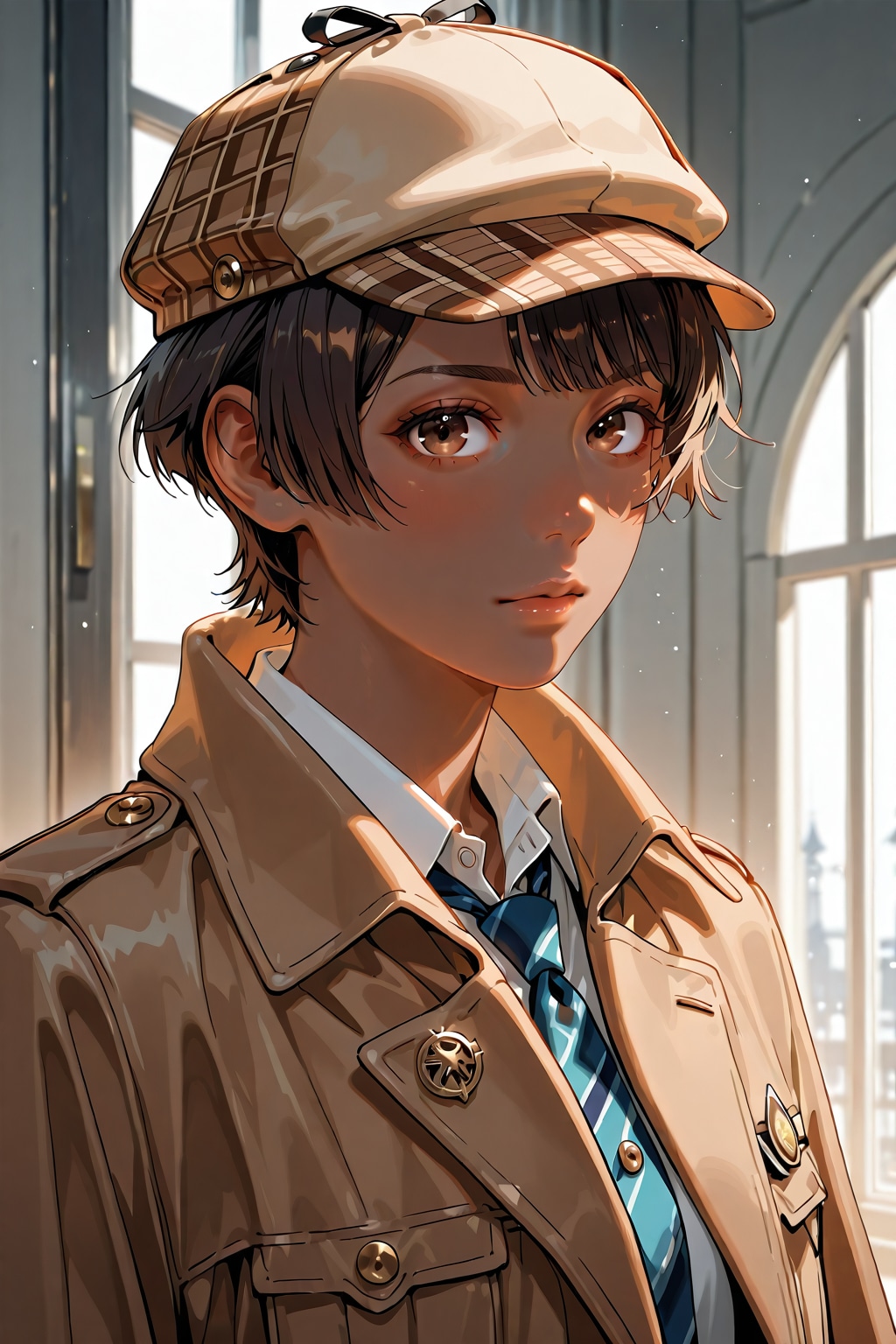 鹿撃ち帽