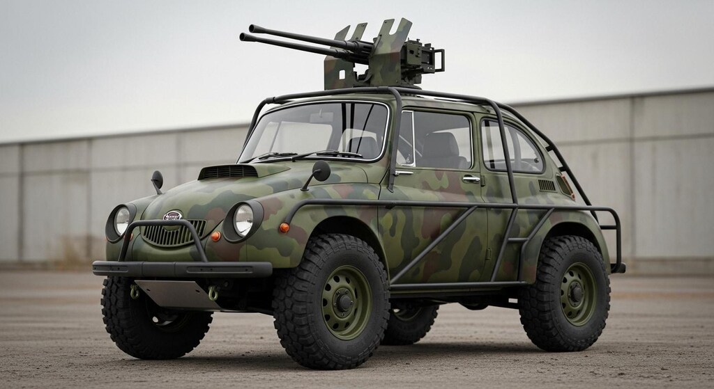 スバル360軍用車