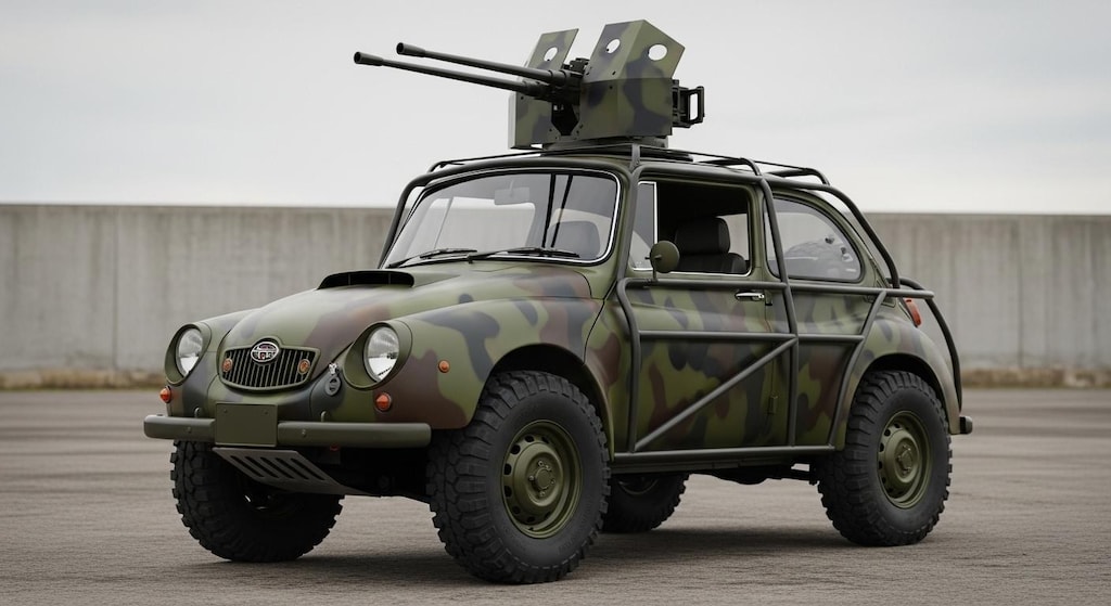 スバル360軍用車