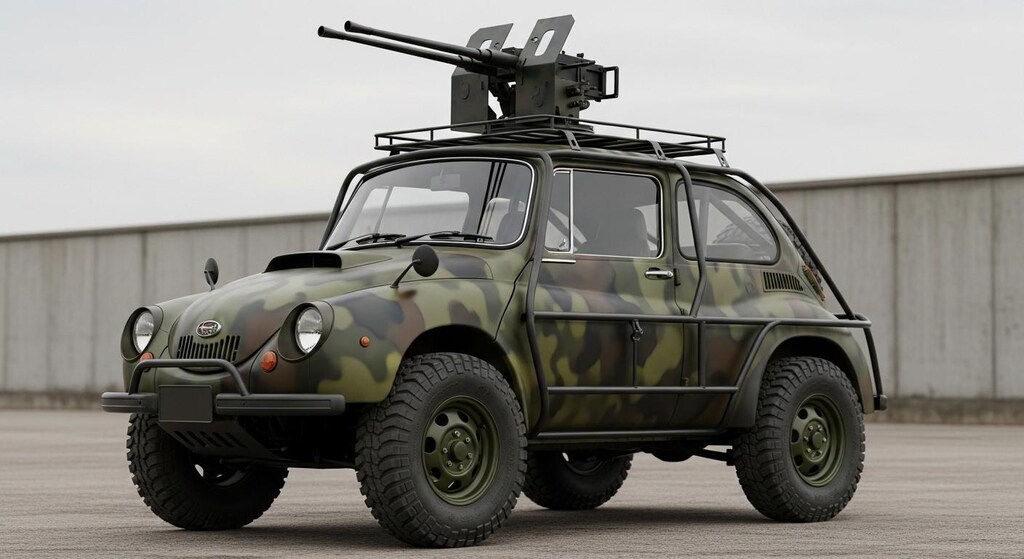 スバル360軍用車