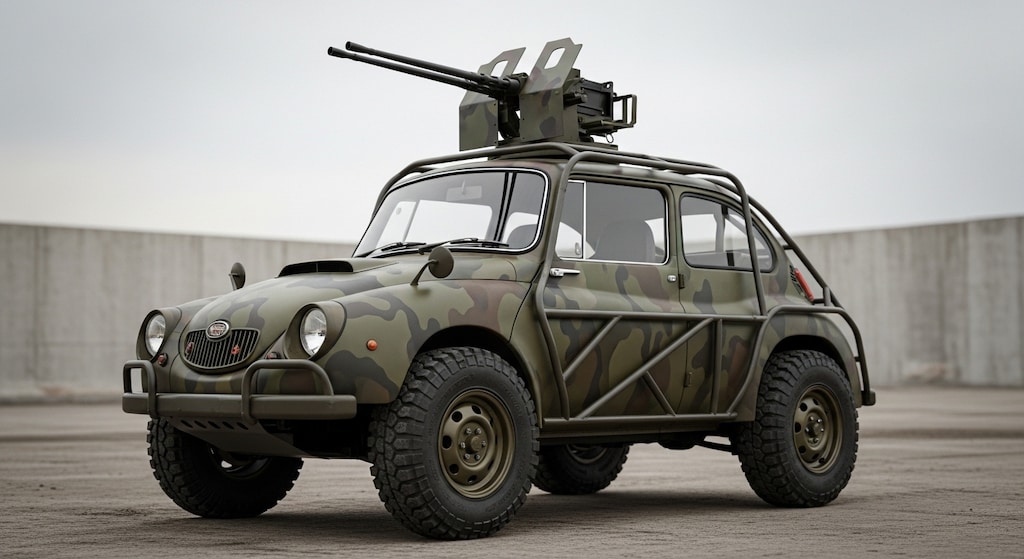 スバル360軍用車