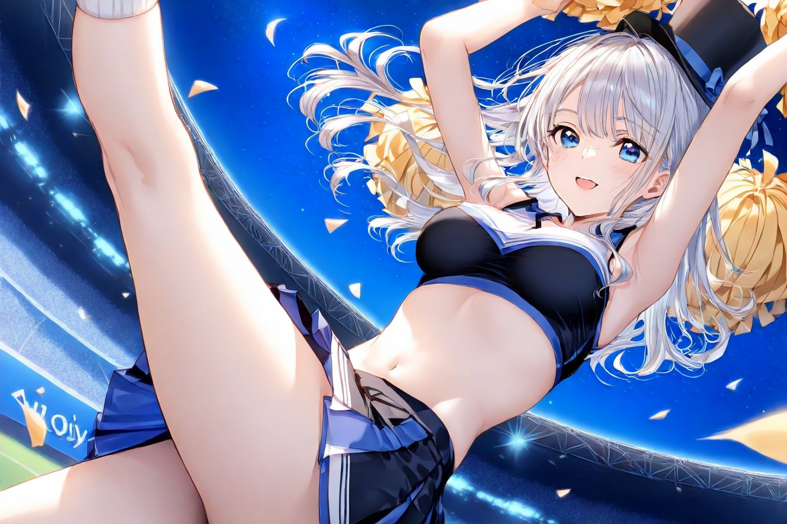 シルクハットの笑顔は魔法 | の人気AIイラスト・グラビア