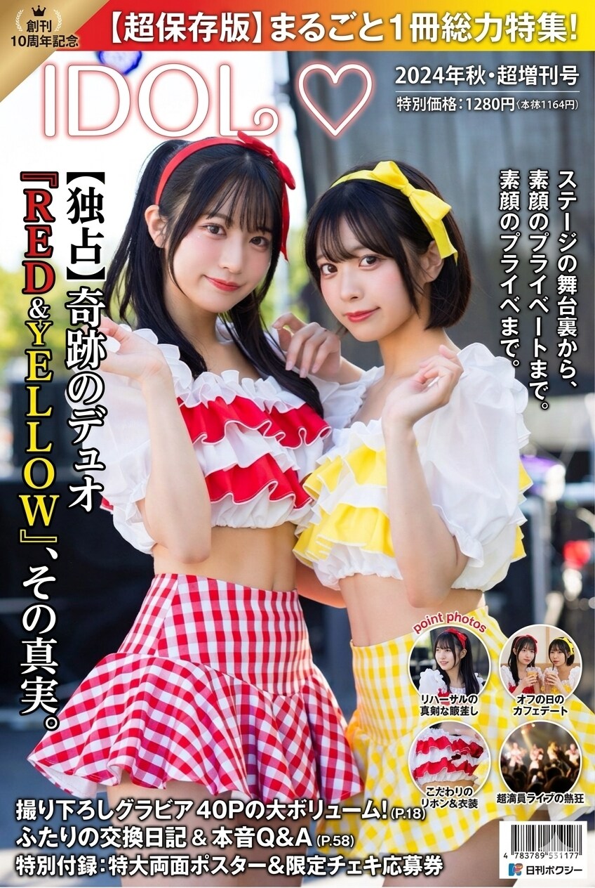アイドル❤️💛まるごと一冊特集号