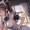 眼鏡メイドさん 3枚目