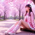桜とさくらちゃん 6枚目