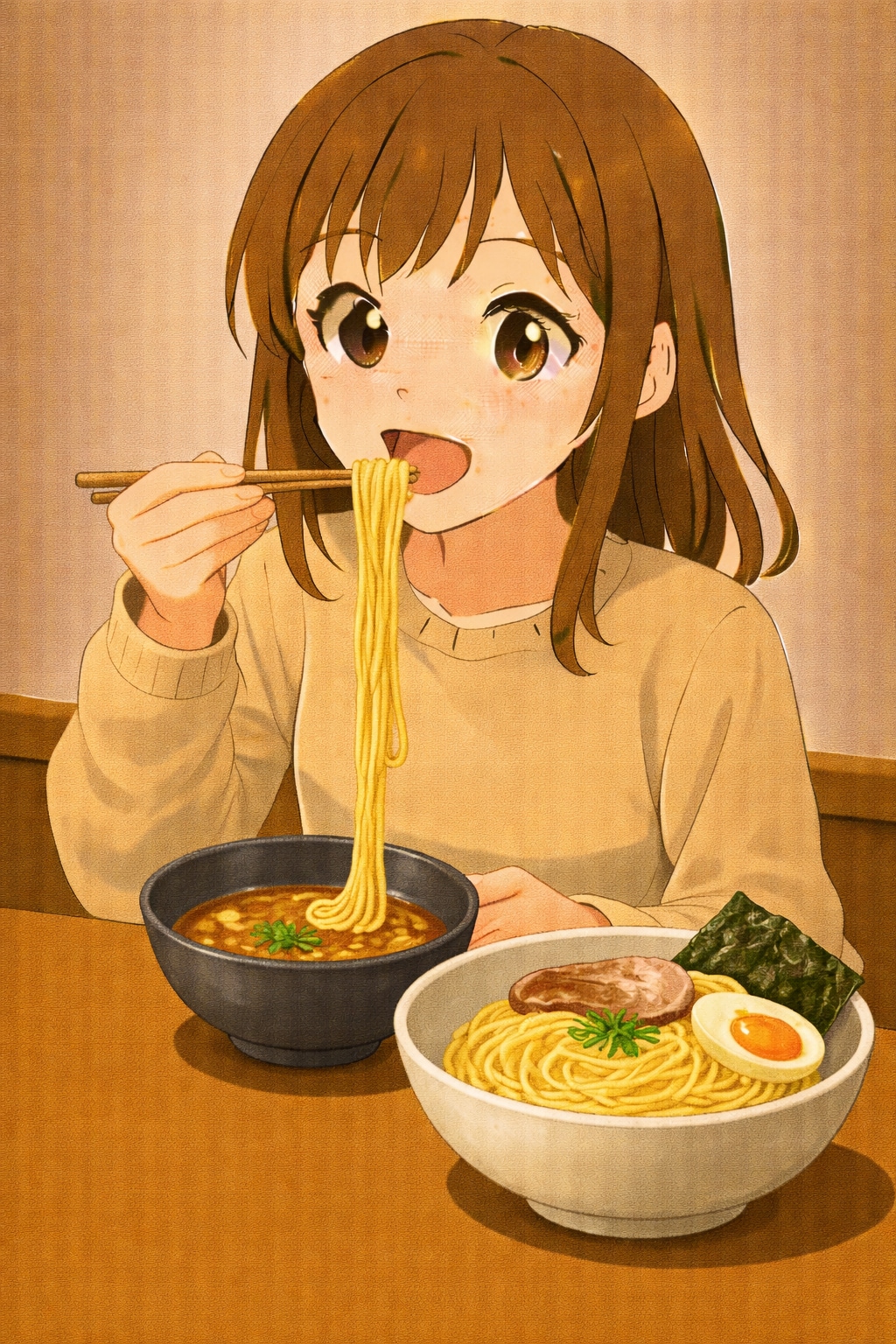 つけ麺 | の人気AIイラスト・グラビア