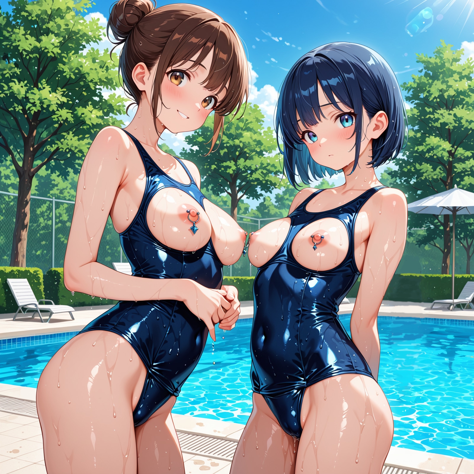 一緒に泳ぎませんか？