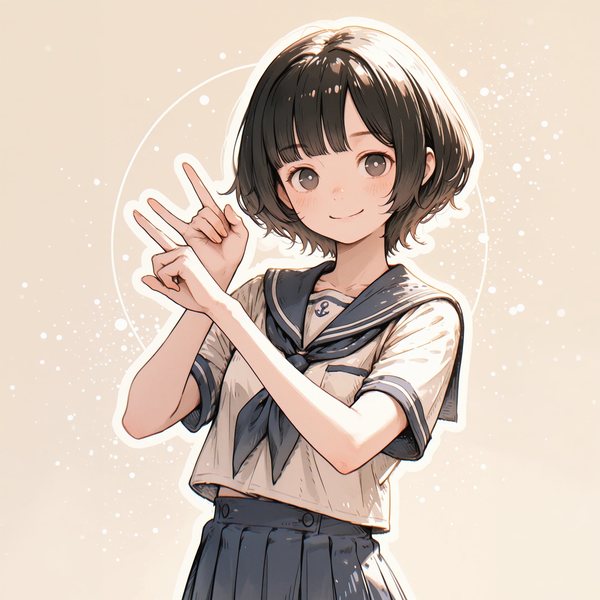 【新学期】「今日から1、2の3年生」 | の人気AIイラスト・グラビア