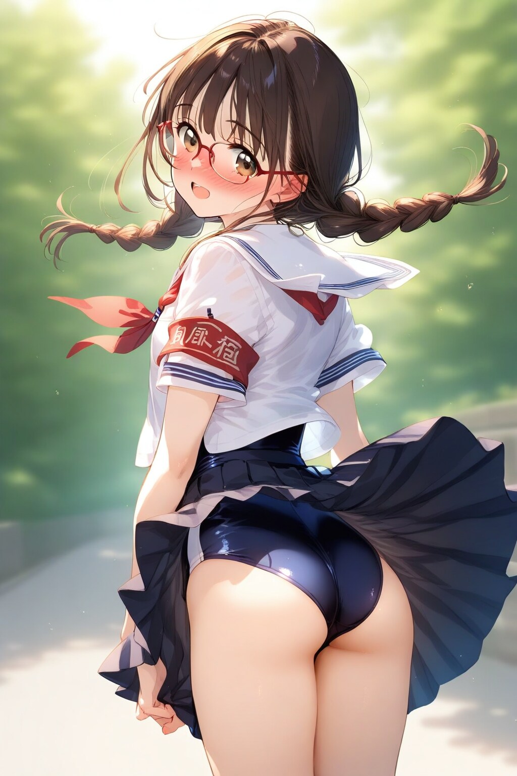 風の神は委員長ちゃんに味方しない