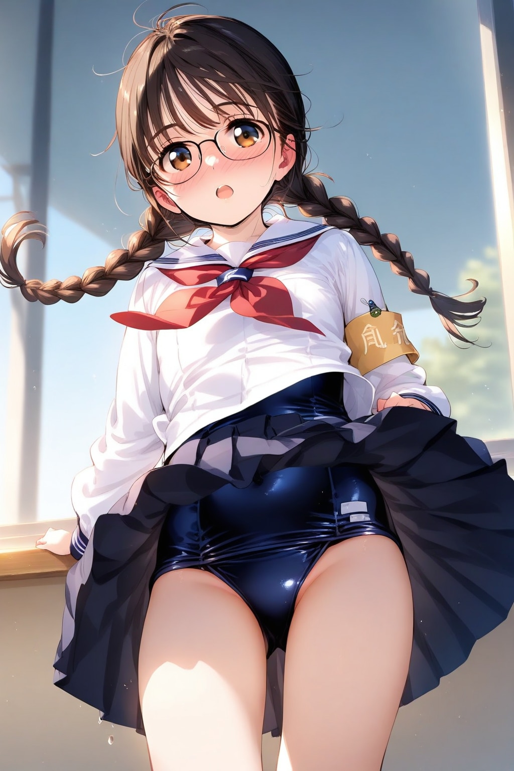 風の神は委員長ちゃんに味方しない