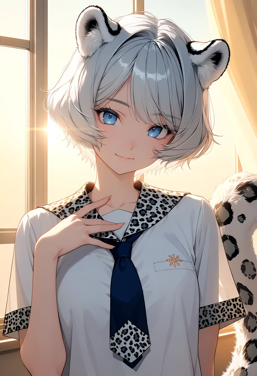 雪豹(セーラー服) | の人気AIイラスト・グラビア