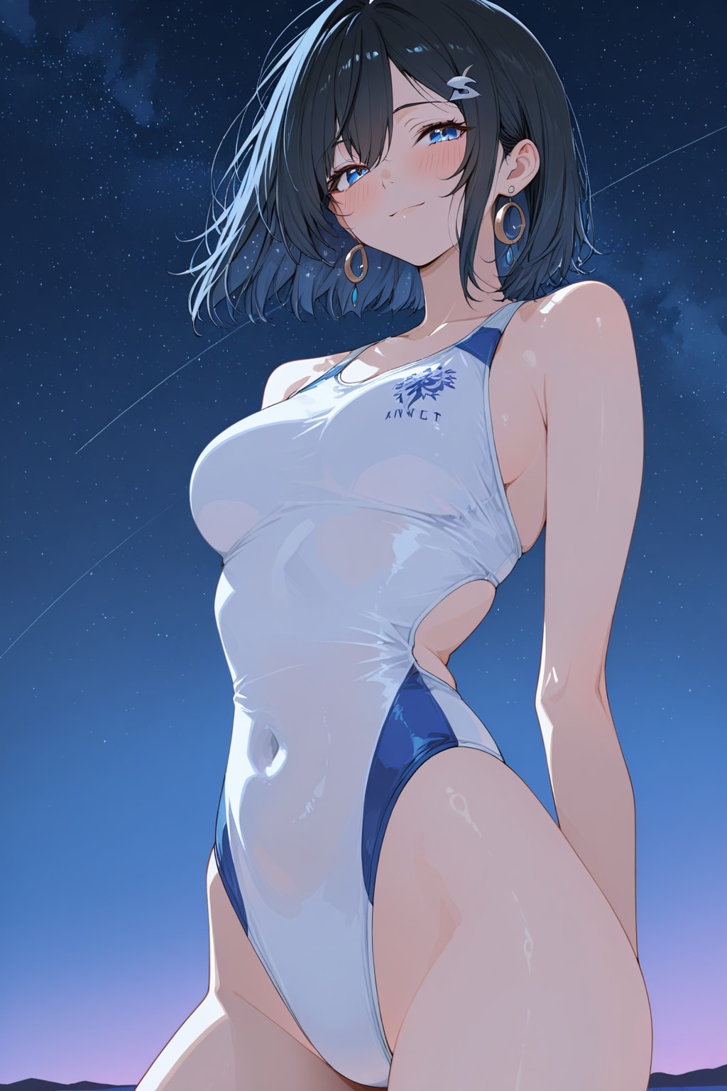 リゾートの星空